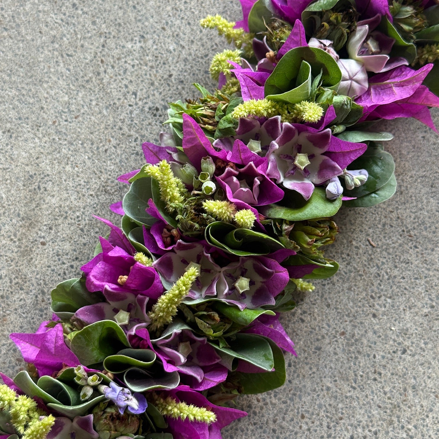 Standard Lei Po'o (purple)