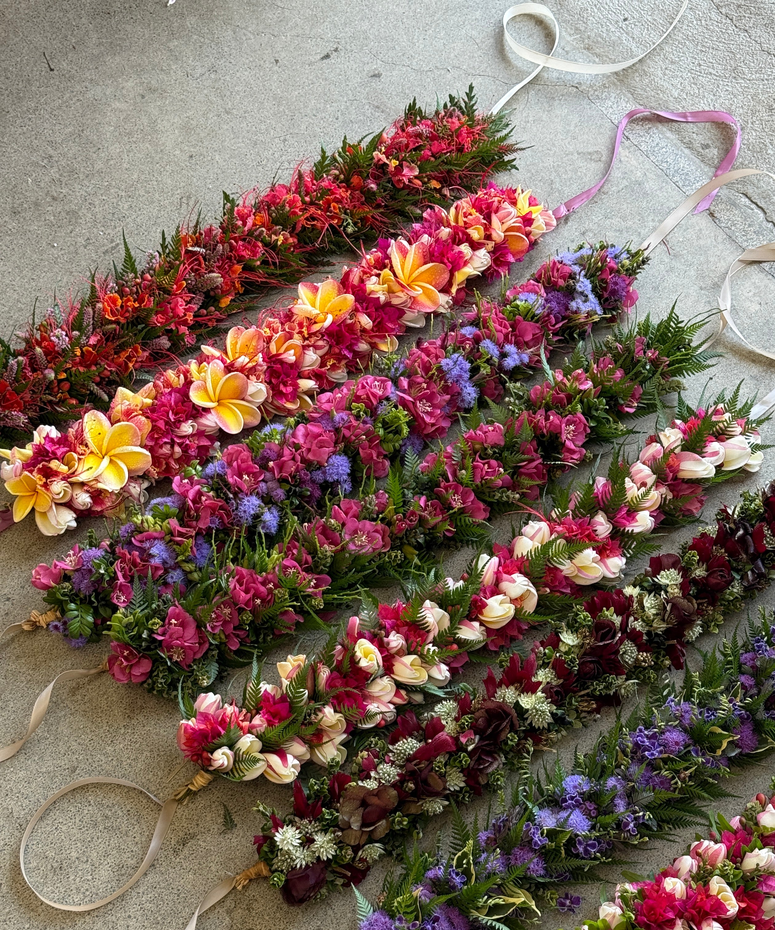 Assorted Lei Po'o (spring)