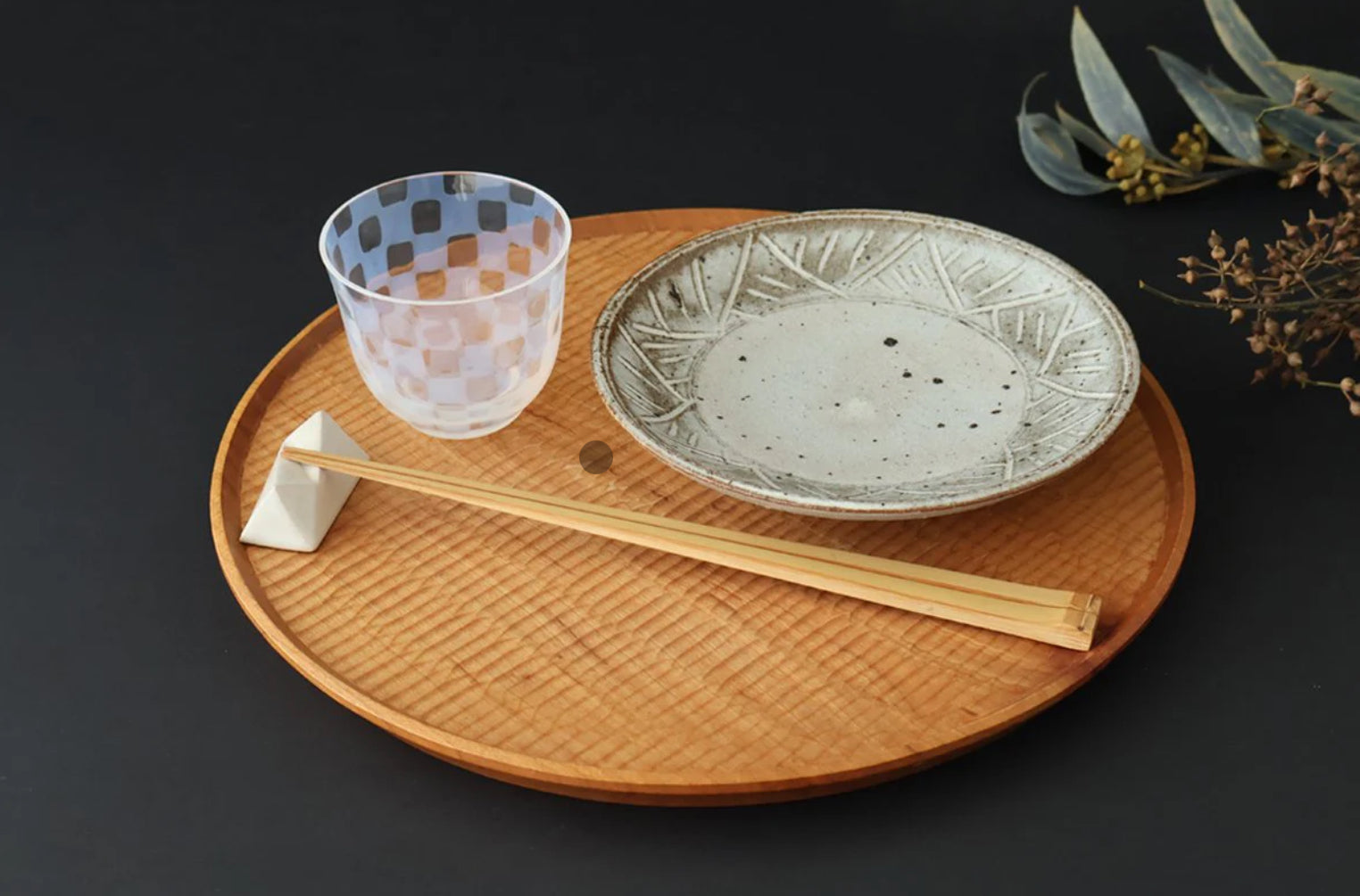 Taisho Glass Tea/Sake Cup