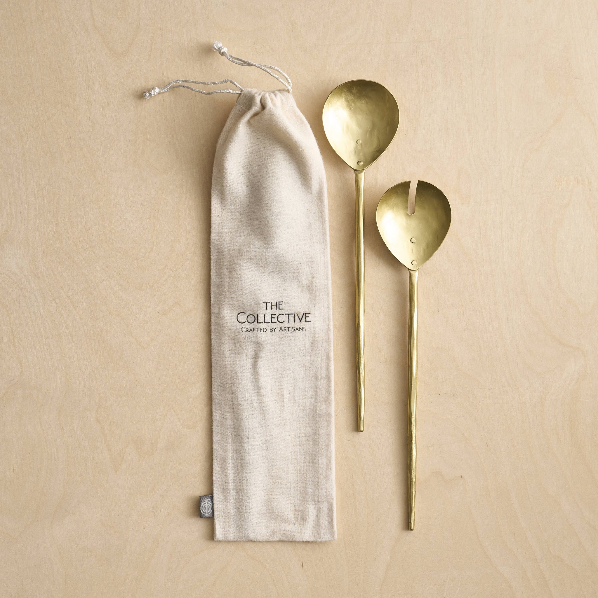 The Collective - Forge Brass Salad Servers - Set of 2*