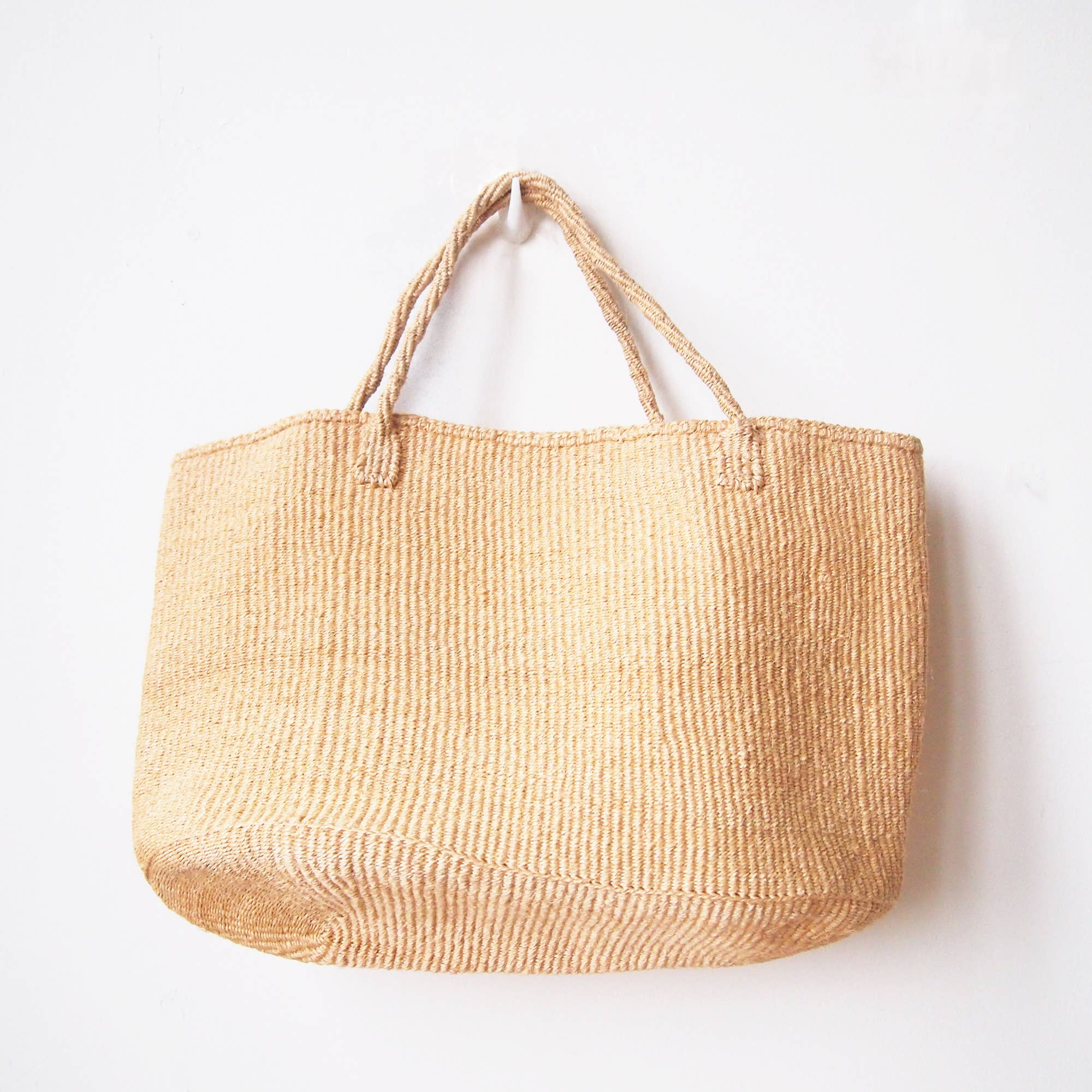 Amsha - XL Sisal Tote: Oats