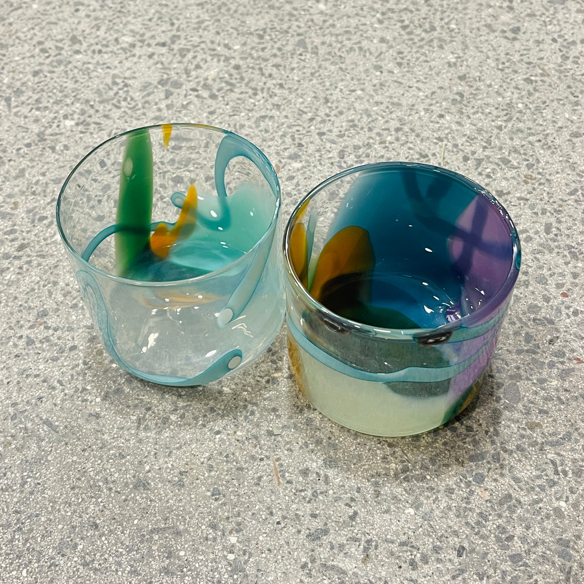 Hand-Blown Glass Cup