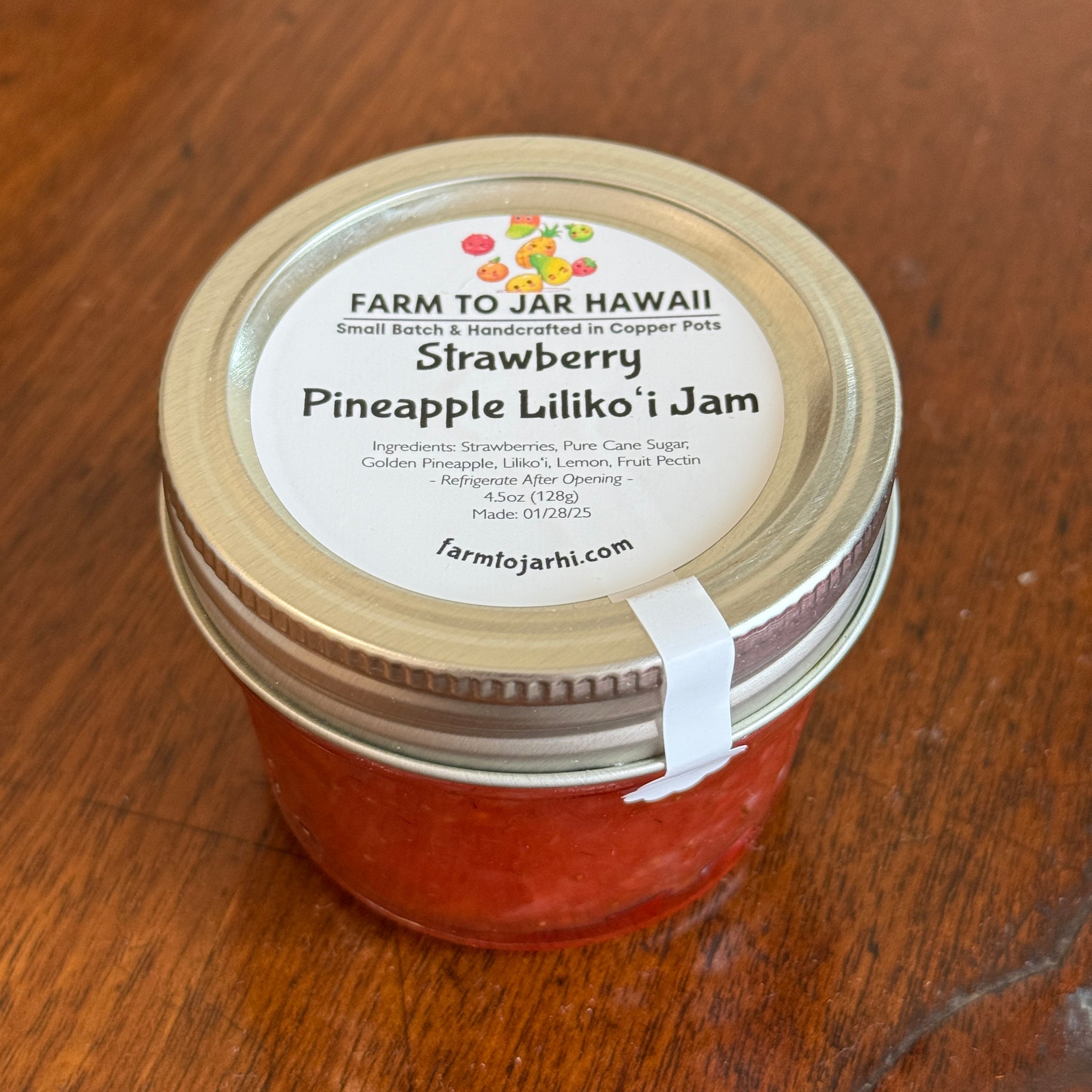 Farm to Jar Locally Made Jam and Jelly (4oz)