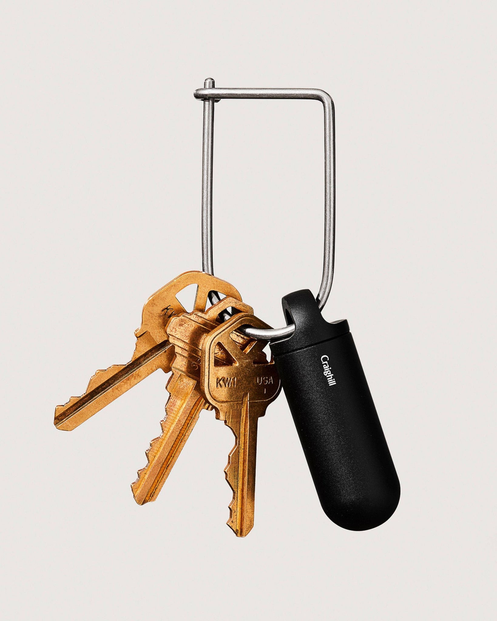 Craighill - Wilson Keyring: Vapor Black