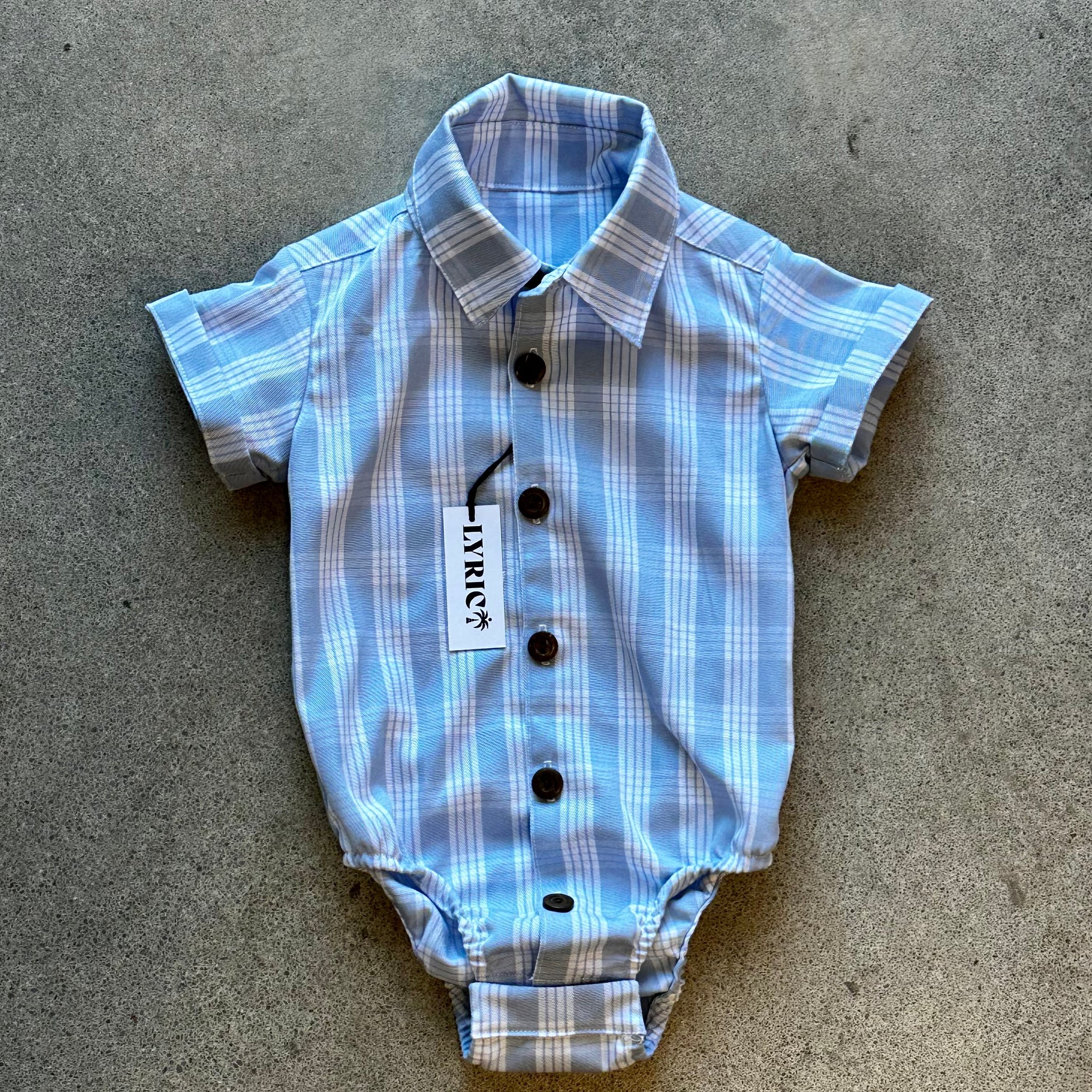 Aloha Palaka Onesie (6-12mo)