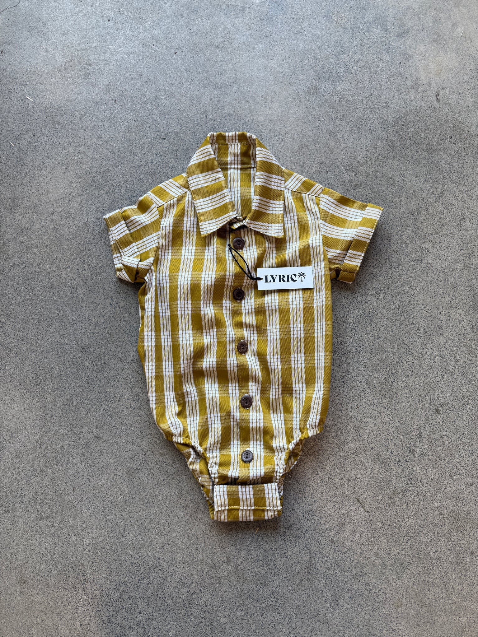 Aloha Palaka Onesie (6-12mo)