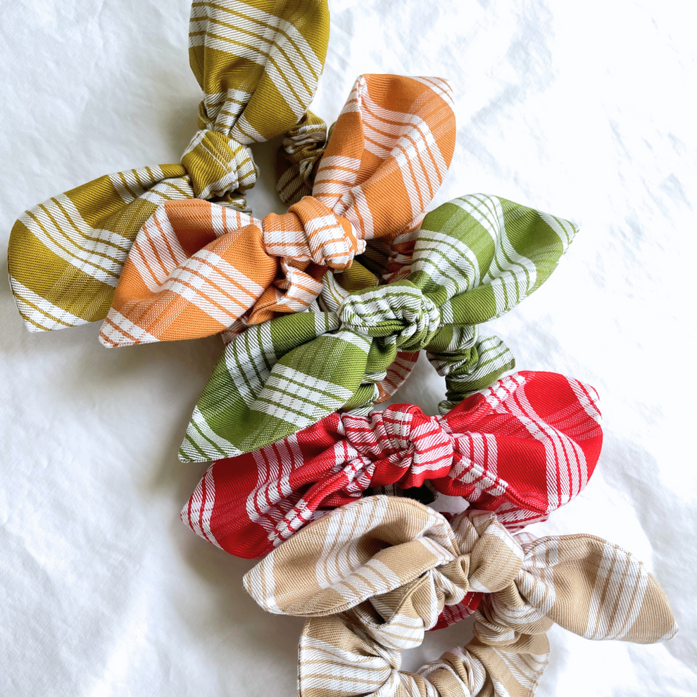 Palaka Short Bow Scrunchie