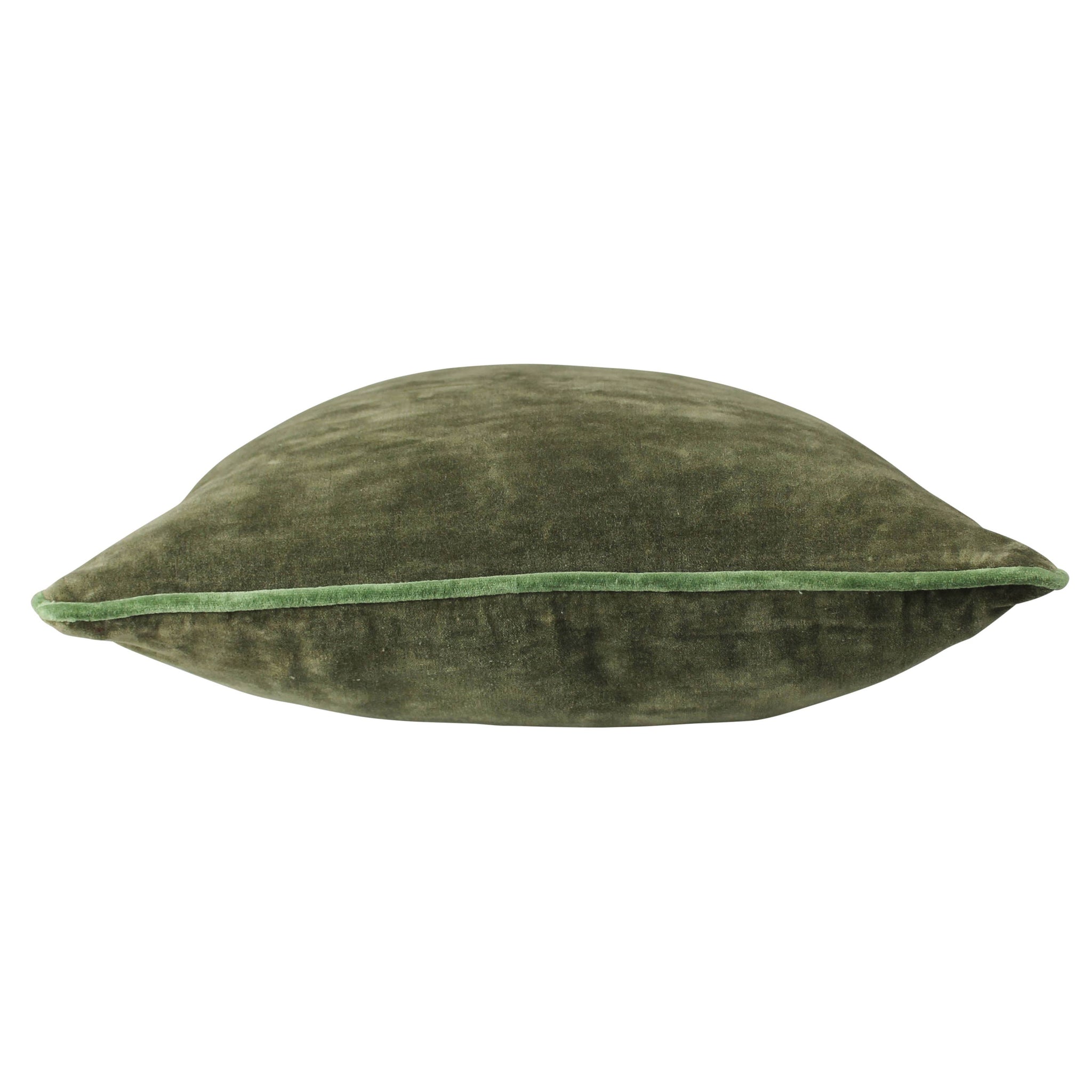 HomArt - Andover Velvet Pillow, Juniper Green