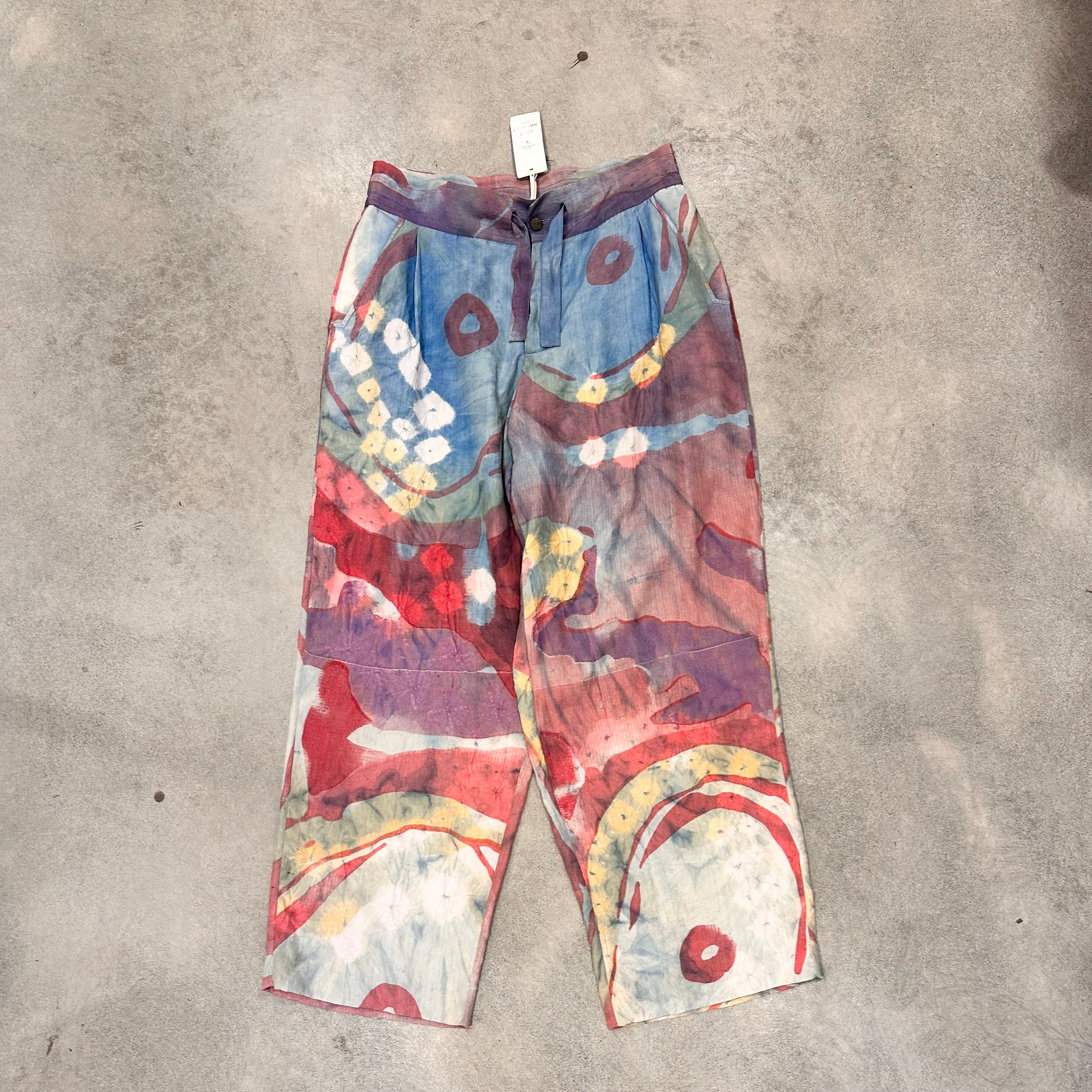 'Zed' Organic Silk Trousers