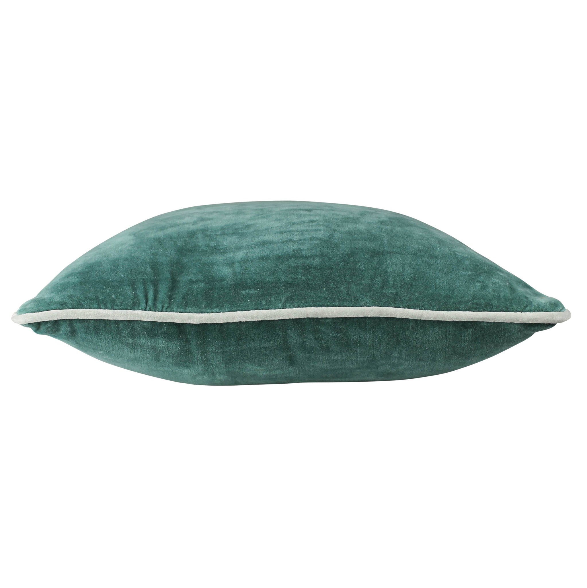 HomArt - Andover Velvet Pillow, Arabian Green