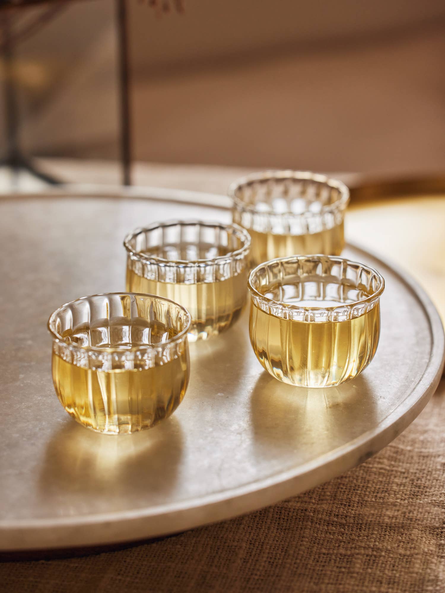 Fleck - Kira Small Glass Cup, Set of 4