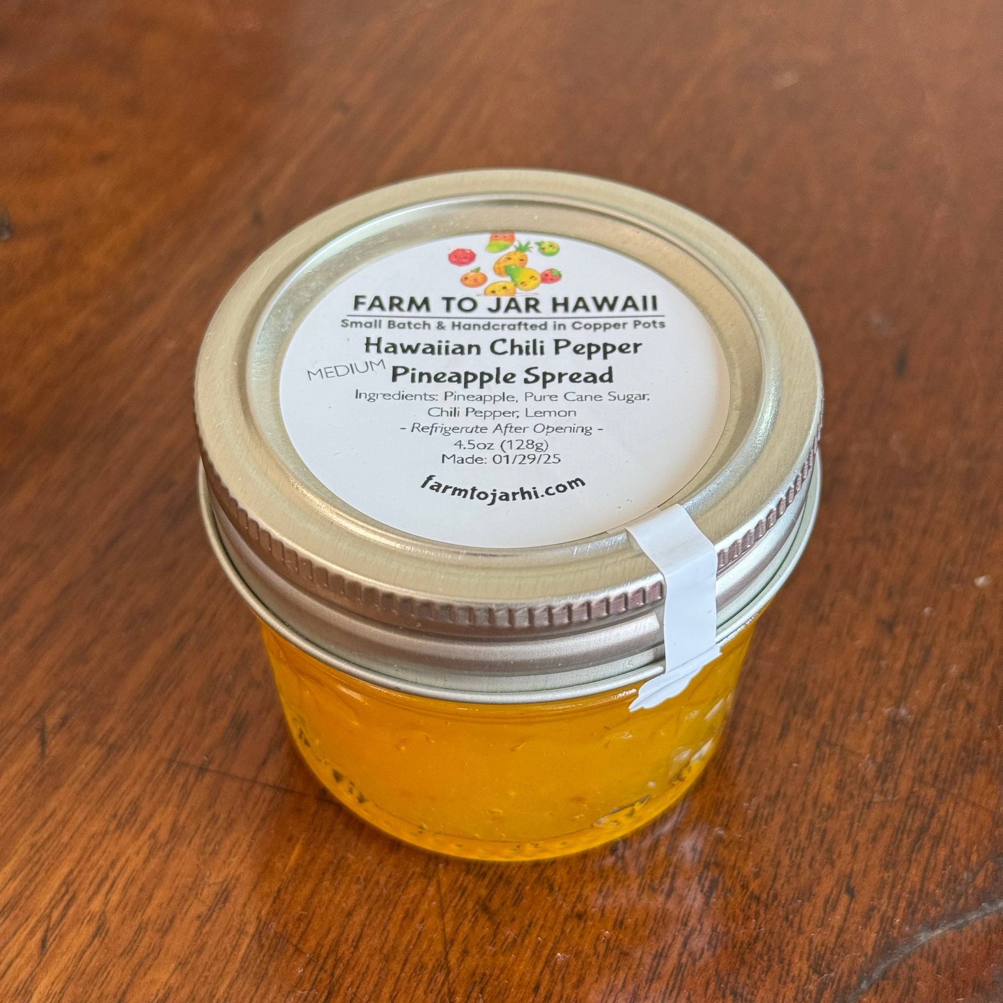 Farm to Jar Locally Made Jam and Jelly (4oz)