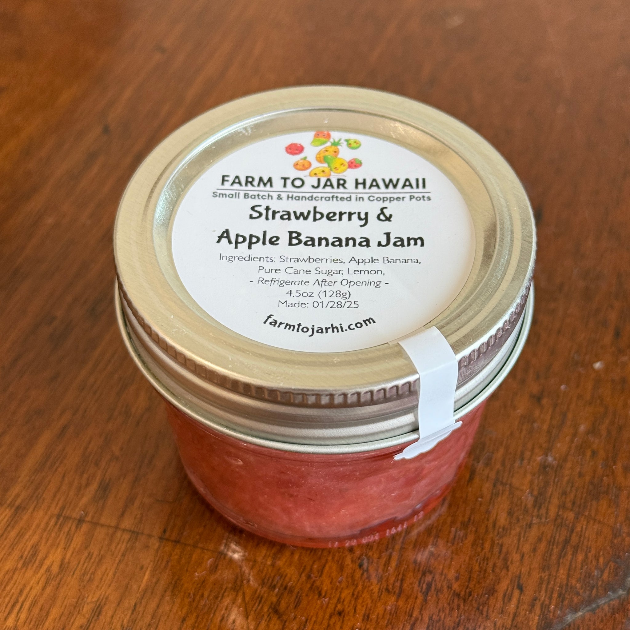 Farm to Jar Locally Made Jam and Jelly (4oz)