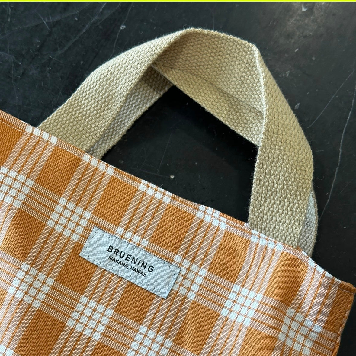 Matt Bruening Tiny Palaka Tote