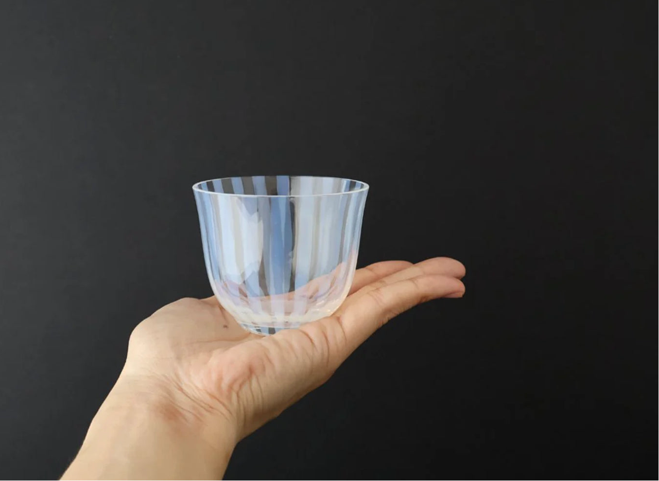 Taisho Glass Tea/Sake Cup