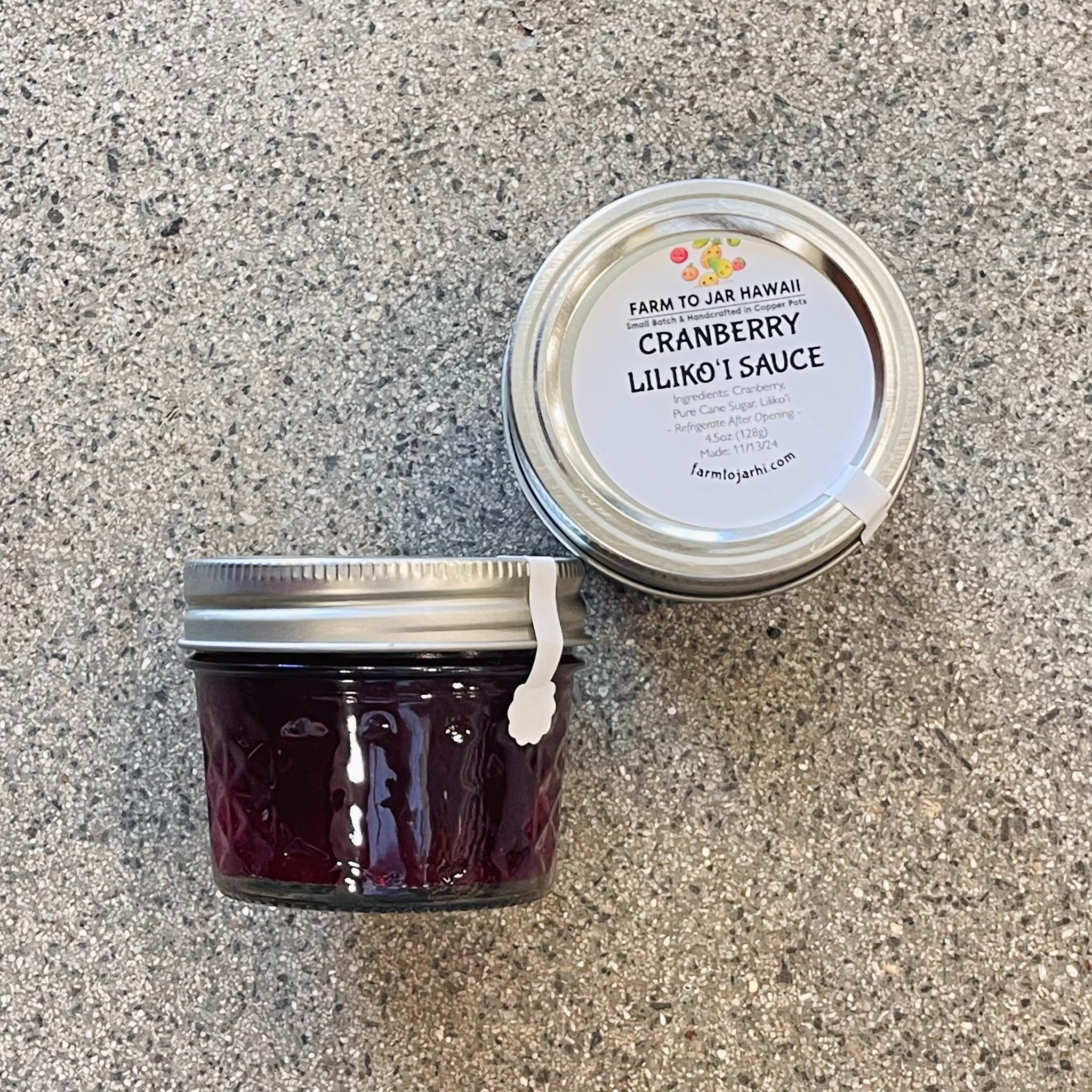 Cranberry Lilikoi Sauce