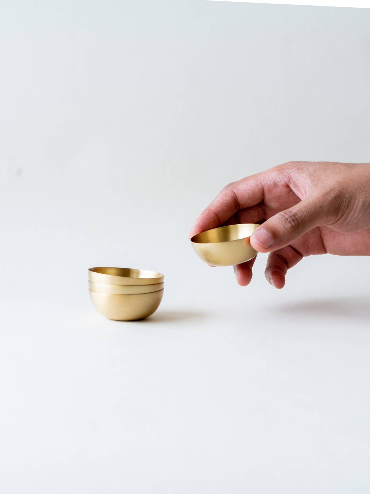 Mini Heirloom Brass Dip Bowl