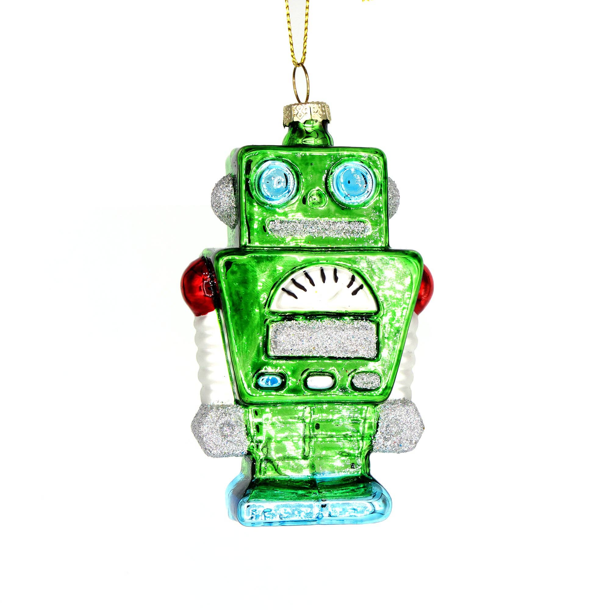 Green Robot Ornament