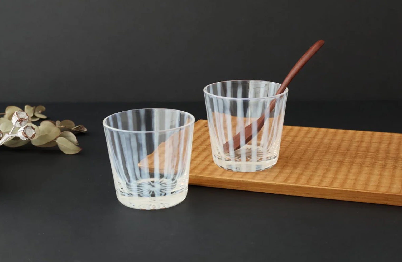 Taisho Glass Tea/Sake Cup