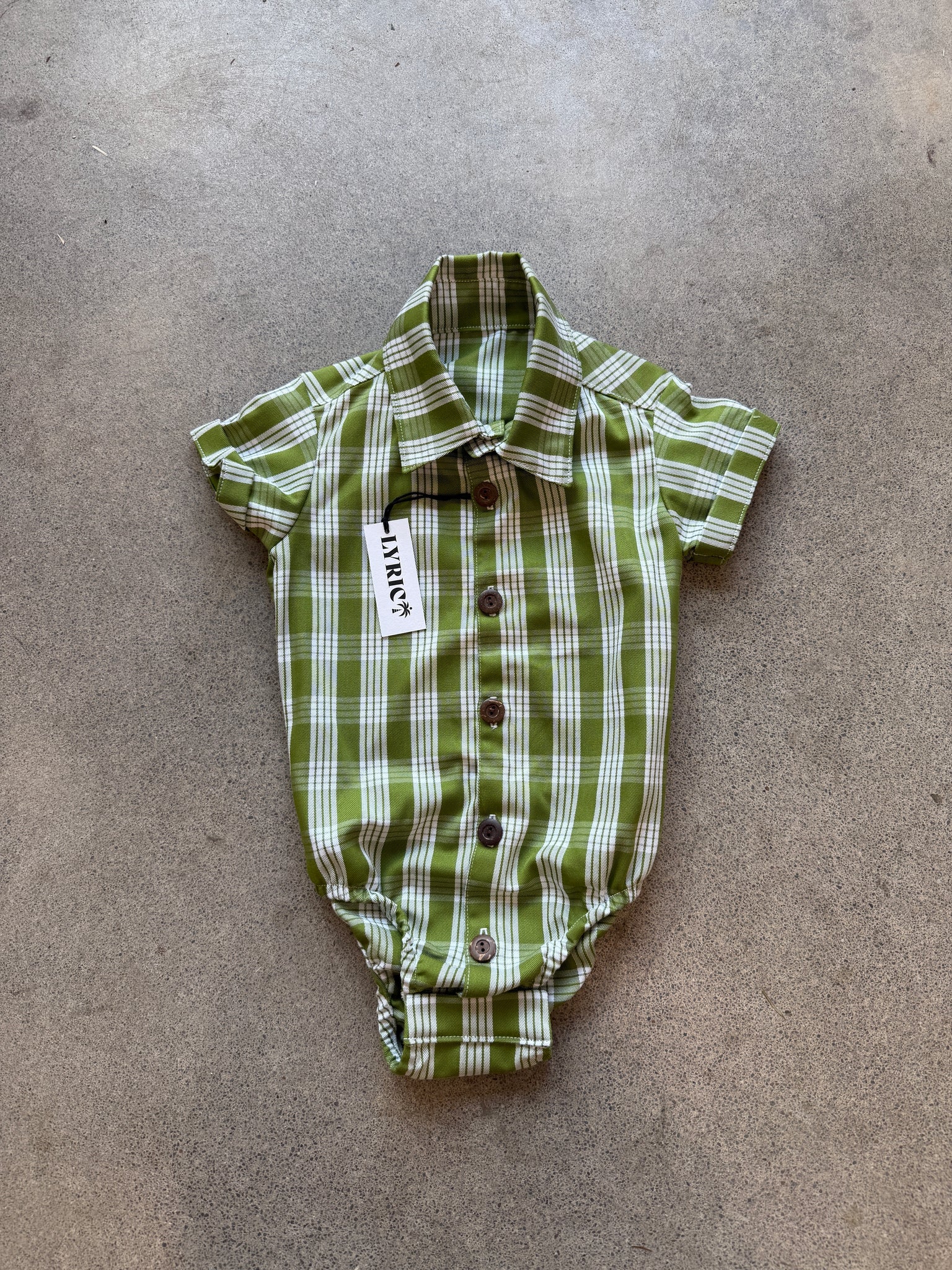 Aloha Palaka Onesie (6-12mo)