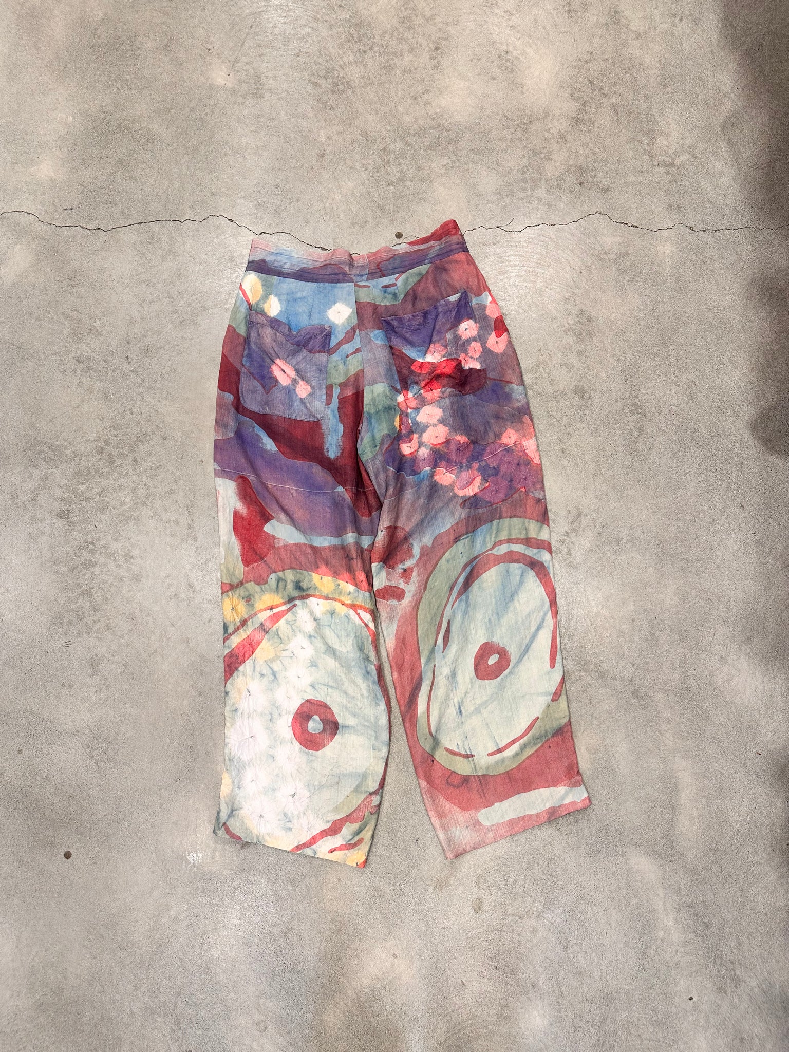 'Zed' Organic Silk Trousers