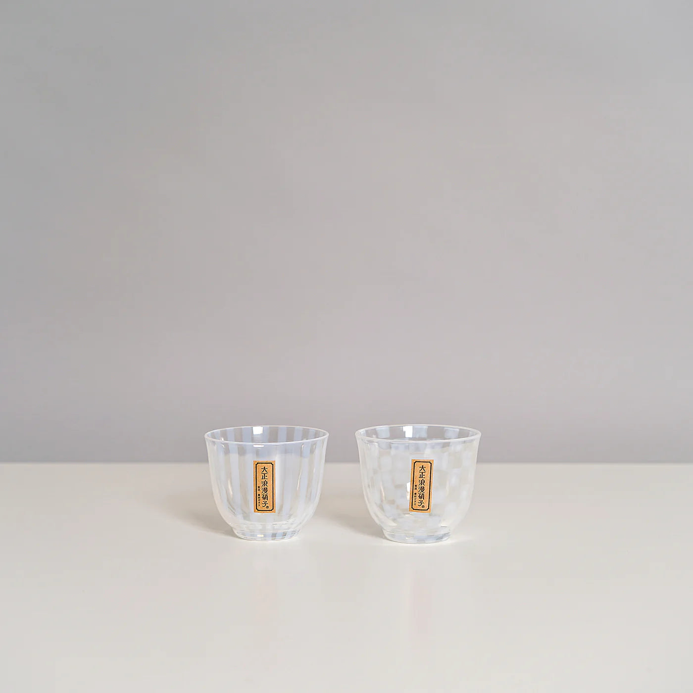 Taisho Glass Tea/Sake Cup