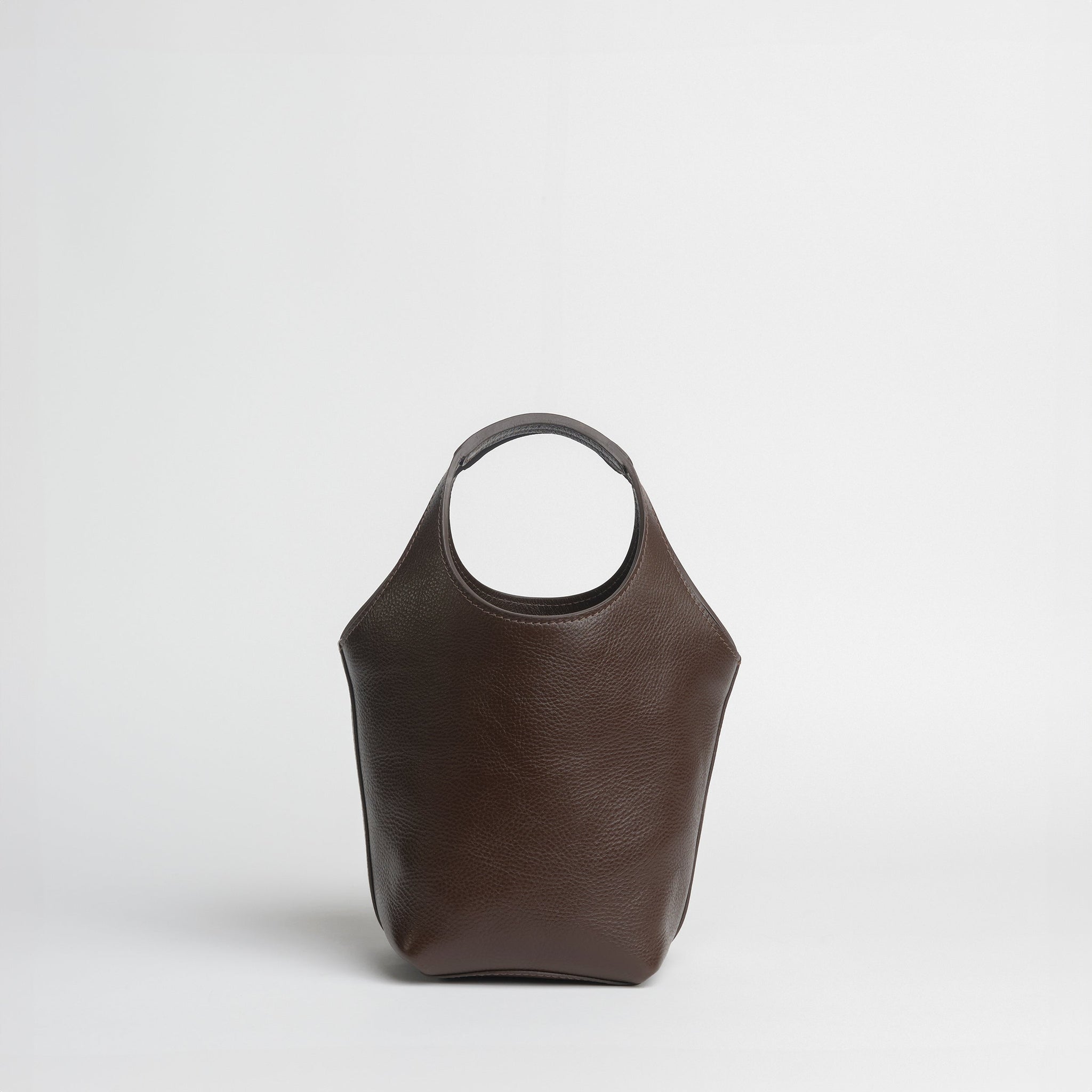 Ama Leather Bucket Bag