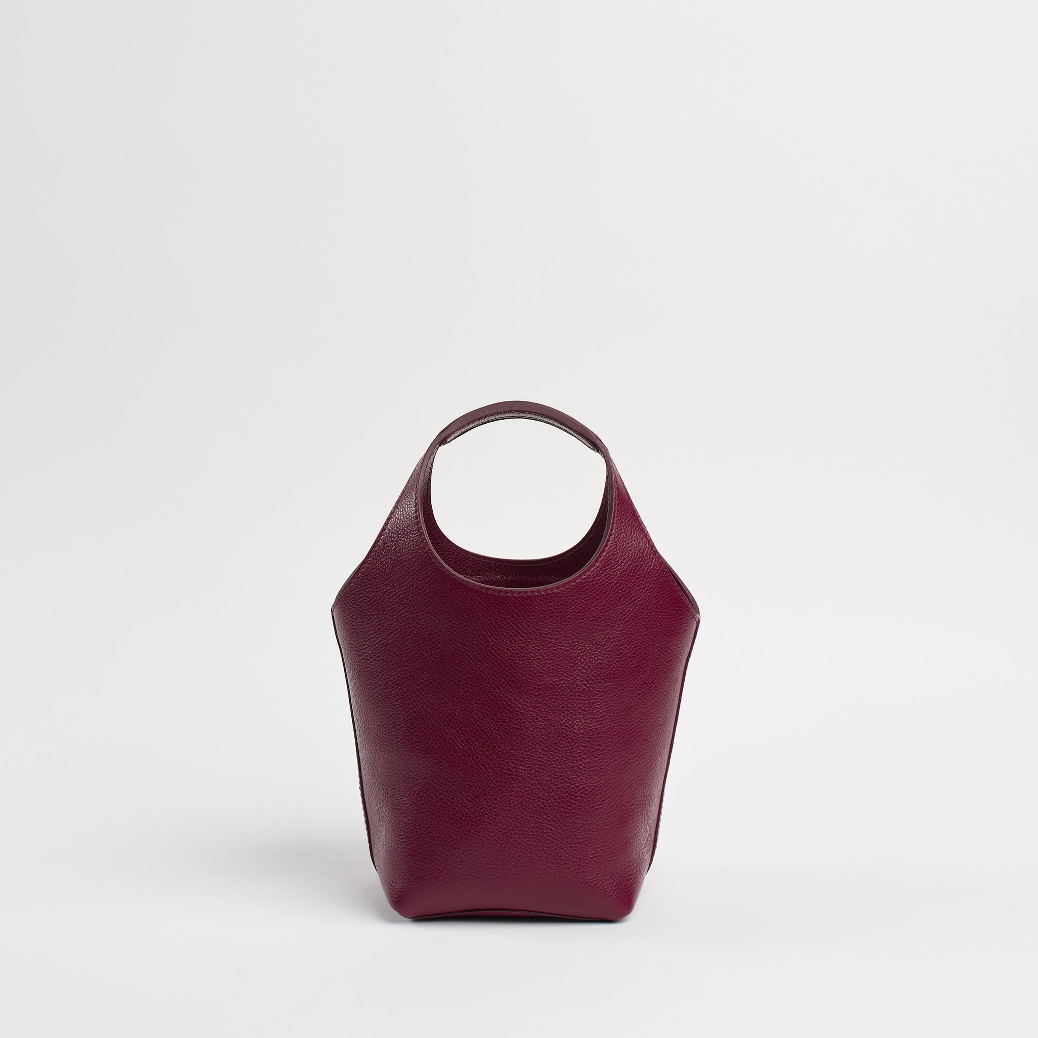 Ama Leather Bucket Bag