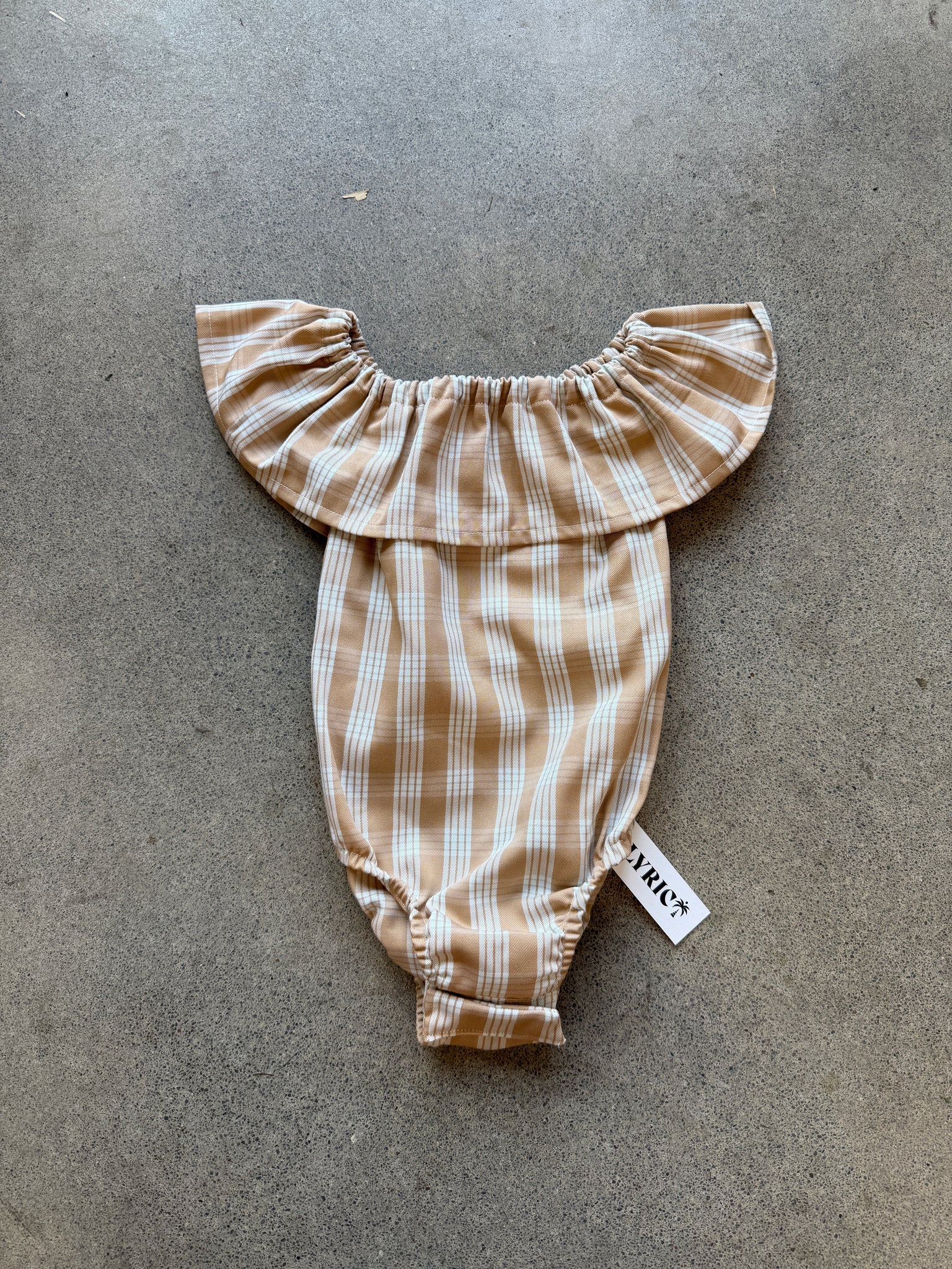 Muumuu Palaka Onesie (6-12mo)