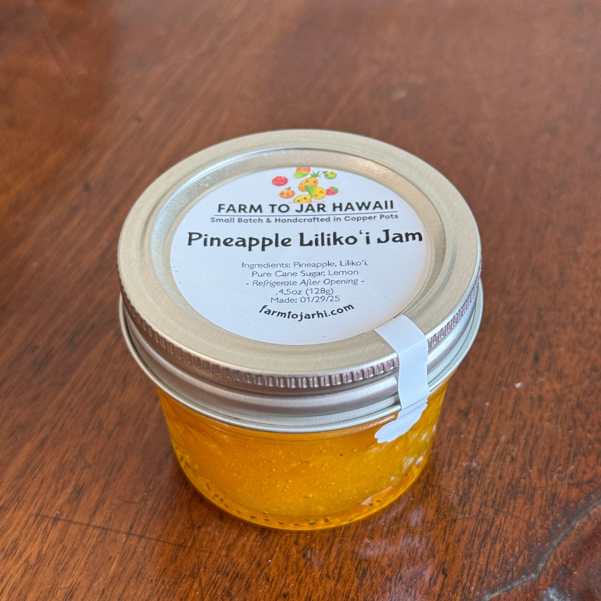 Farm to Jar Locally Made Jam and Jelly (4oz)