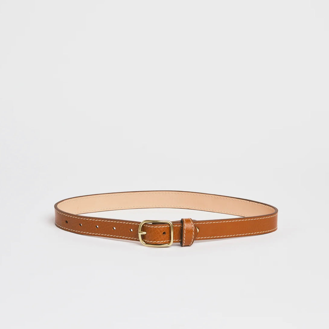SIMPLE BELT I (thin)- Full Grain Leather Belt