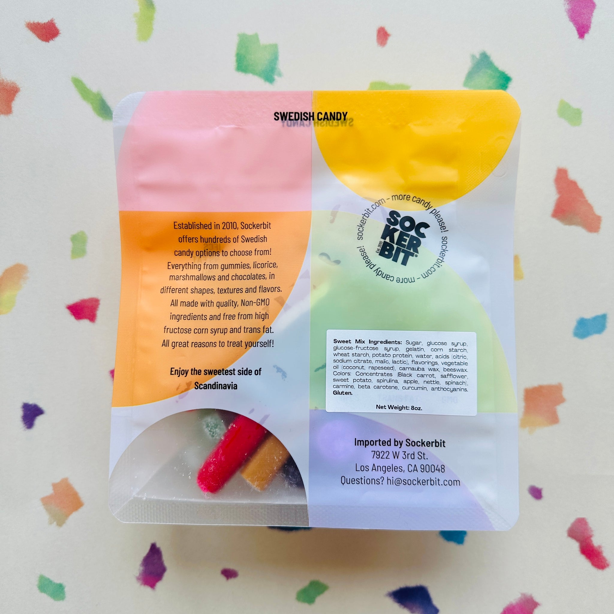 Sour Swedish Candy Mix