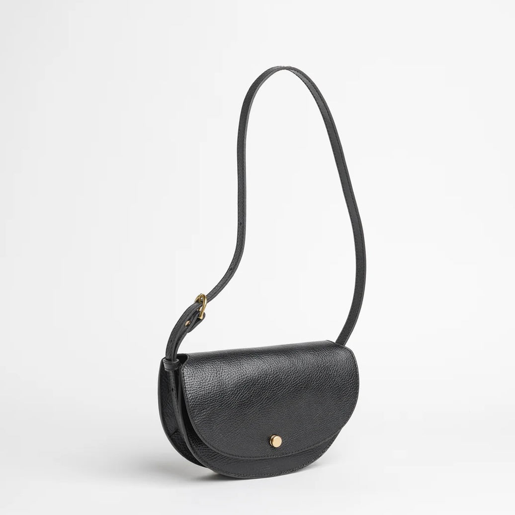 Mezzo Full-Grain Leather Crossbody Bag