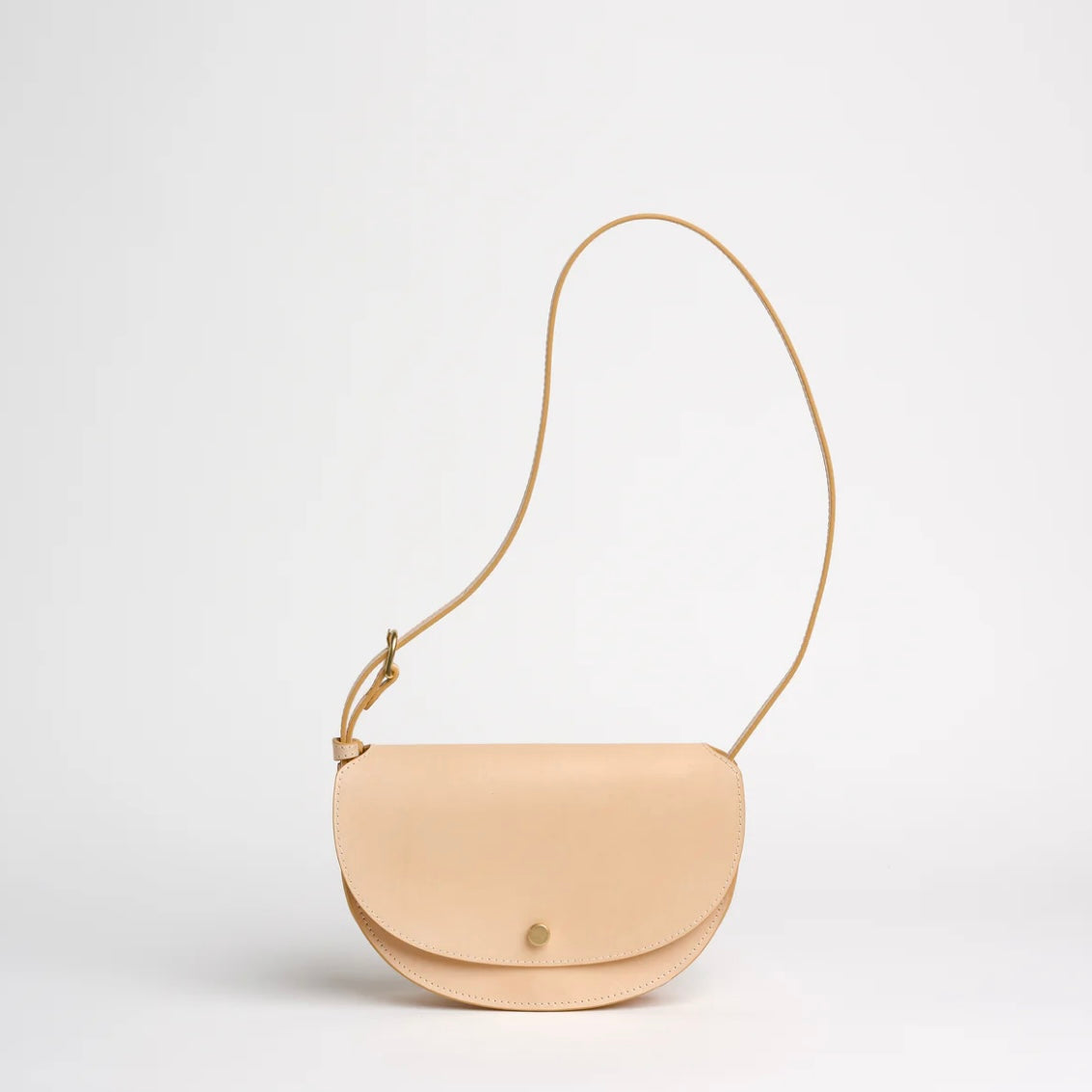 Mezzo Full-Grain Leather Crossbody Bag