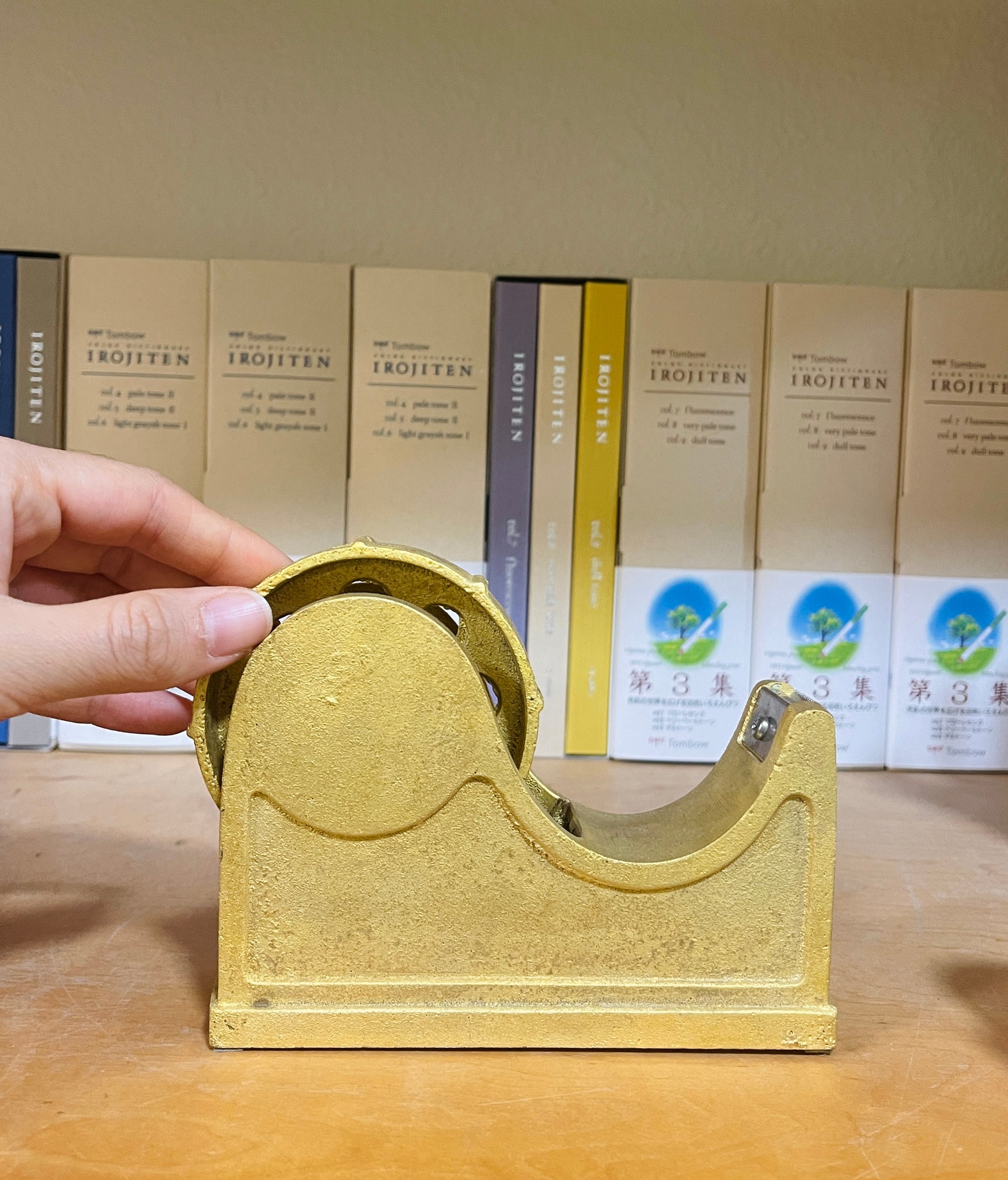 Brass Tape Dispenser