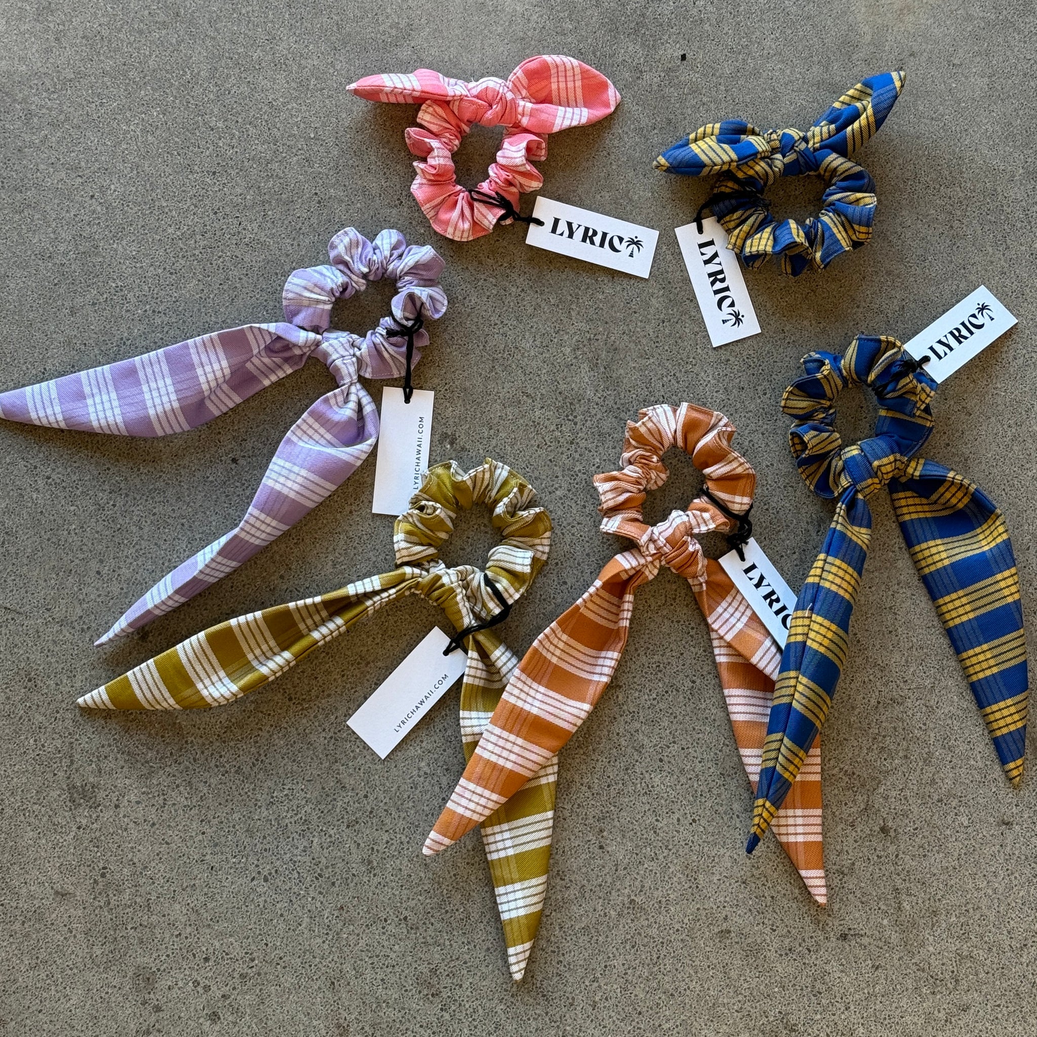 Palaka Long Ribbon Scrunchie