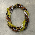 5 Strand Twist (green/brown)