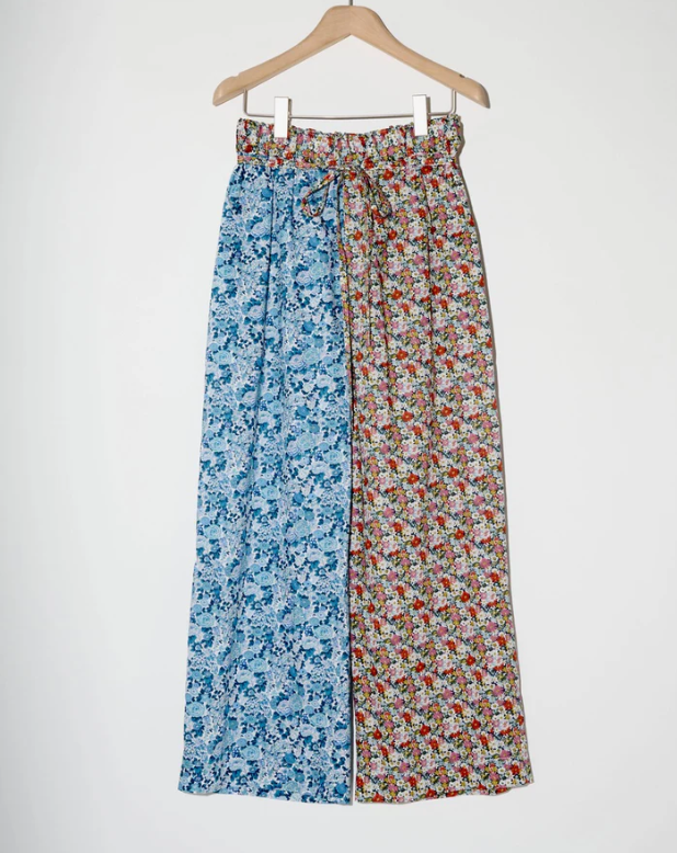 Half Half Wide Leg Pants