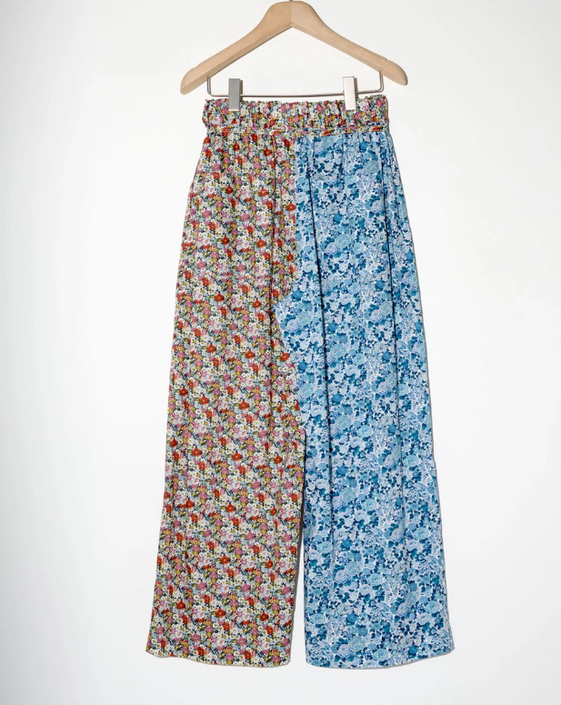 Half Half Wide Leg Pants