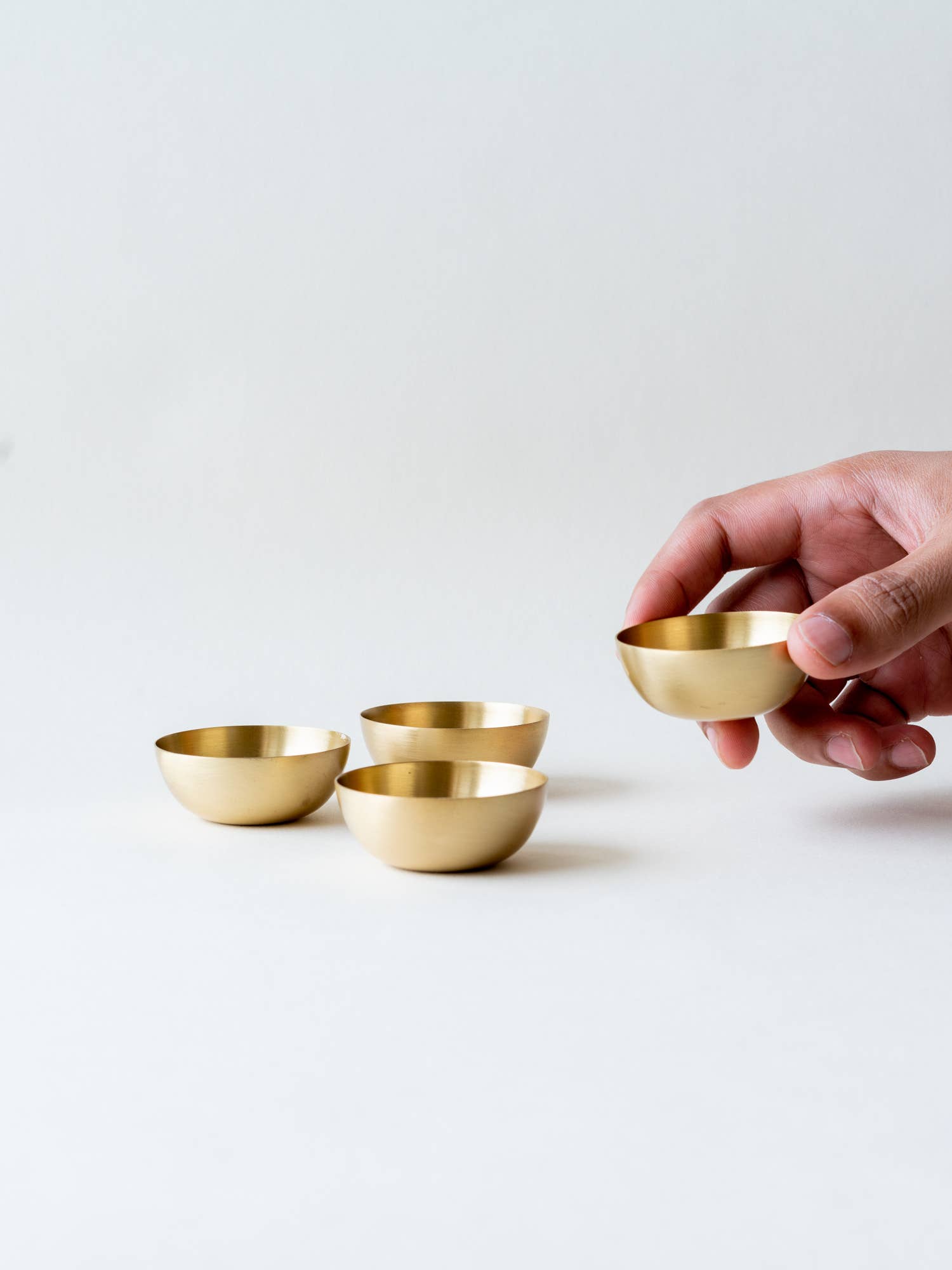 Mini Heirloom Brass Dip Bowl