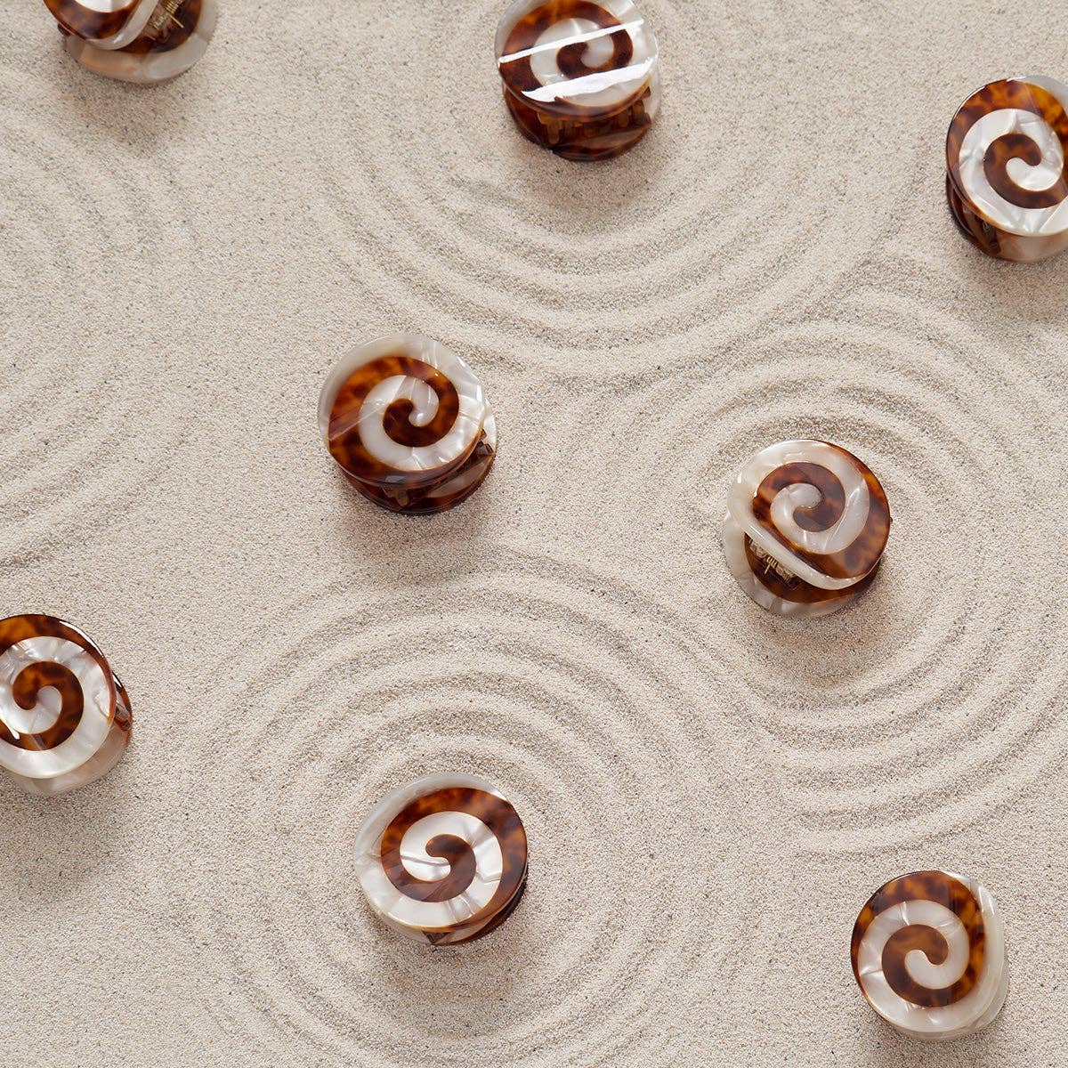 WINONA IRENE - Mini Spiral Claw Set Tortoise