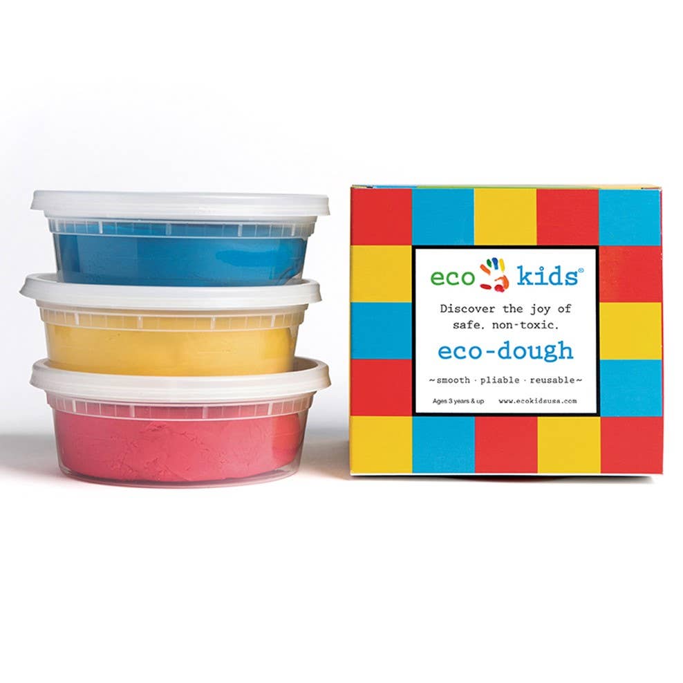 Eco-Dough Primary 3-Pack