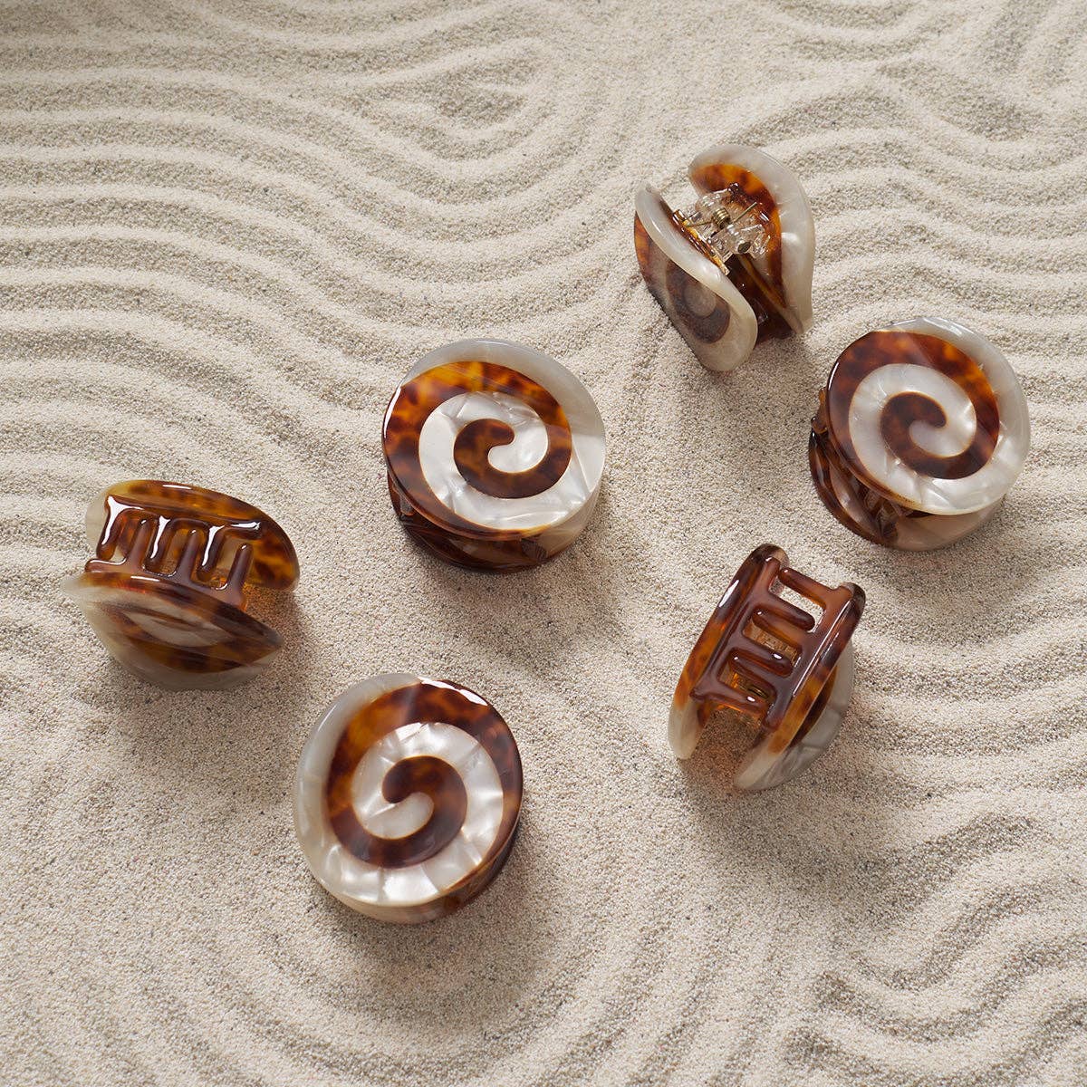 WINONA IRENE - Mini Spiral Claw Set Tortoise
