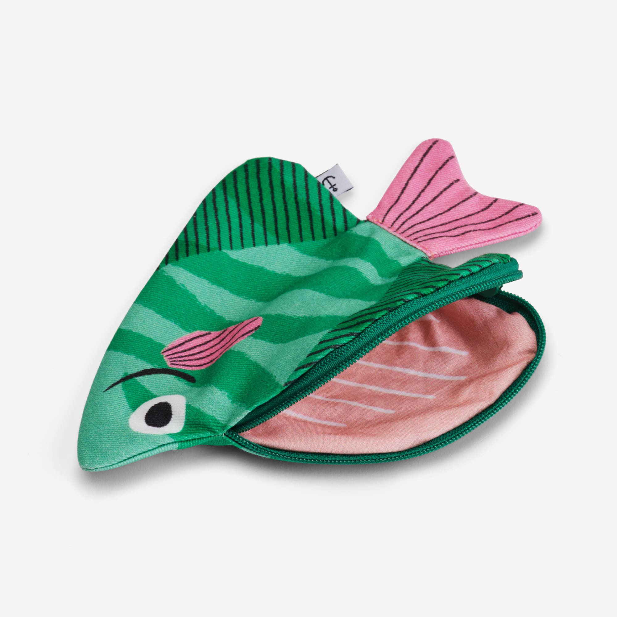 Moonyfish (green) purse or keychain