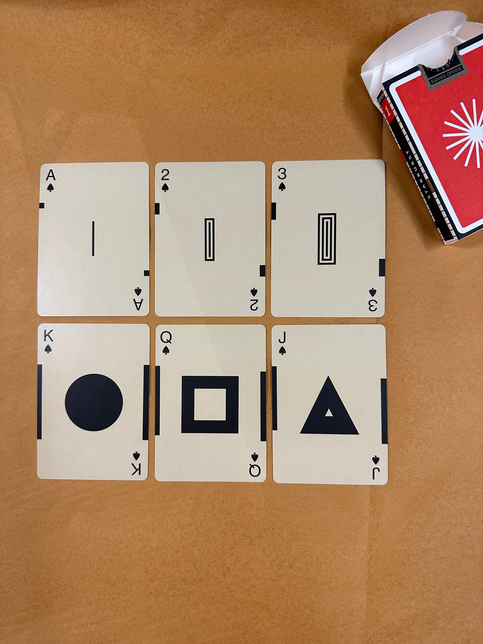 Eames "Starburst" Playing Cards