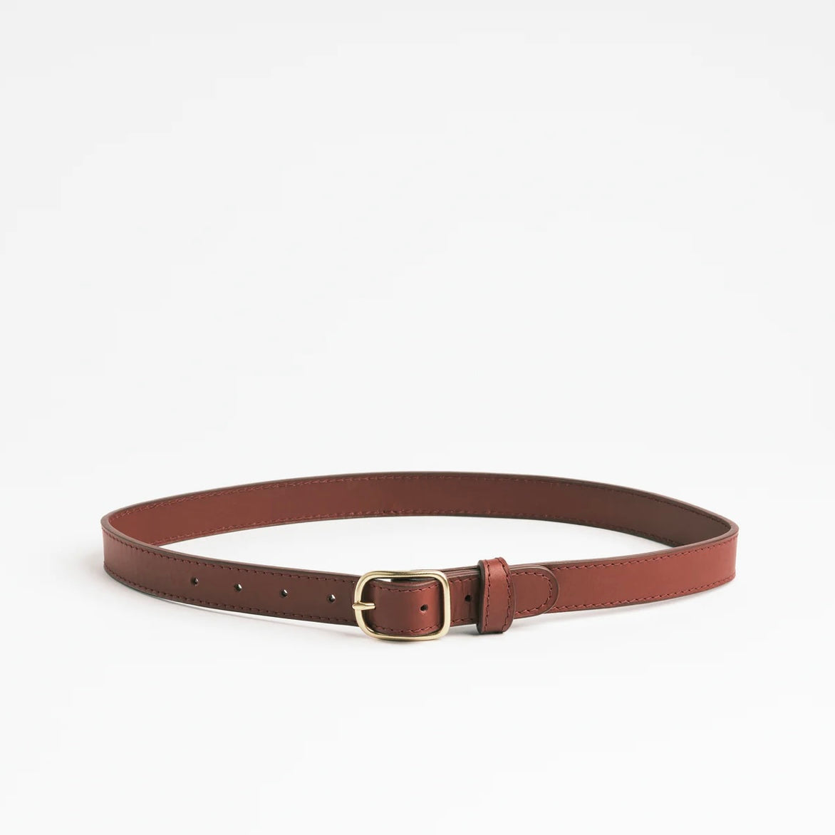 NEIGHBORHOOD - Leather Narrow Belt | HBX - Globally Curated