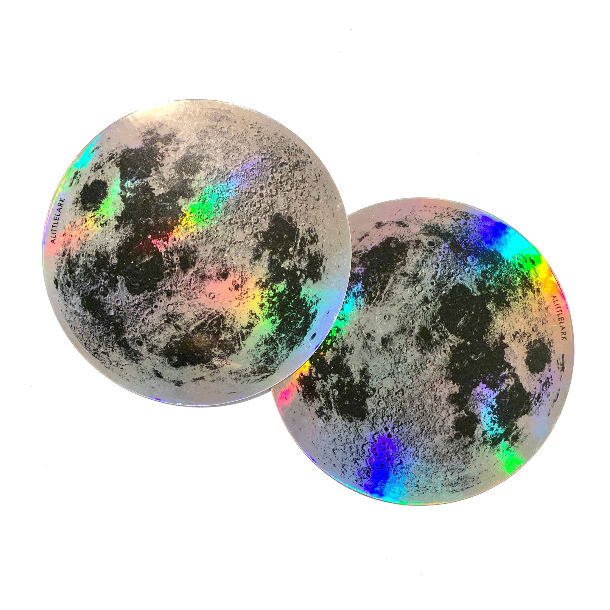 Little Lark - Hologram Moon Stickers