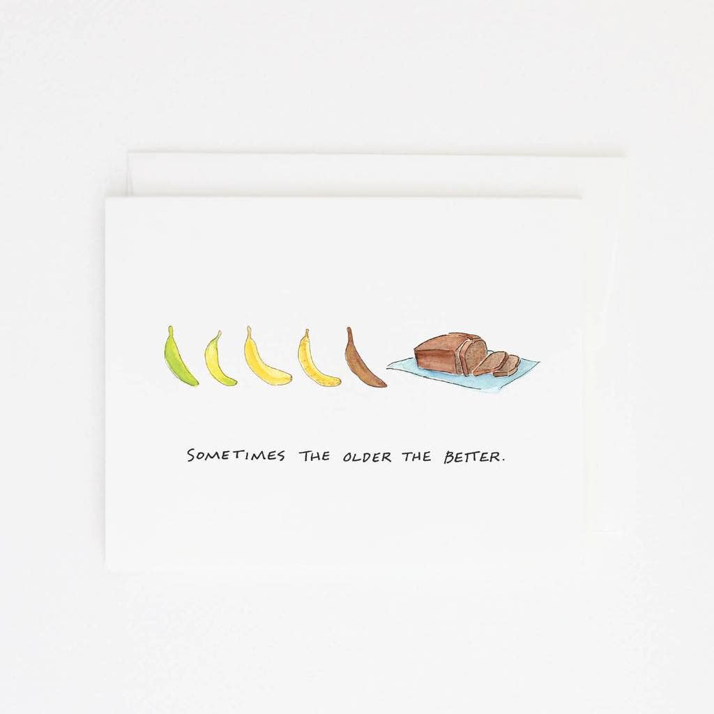 Party Sally - Banana Bread Card