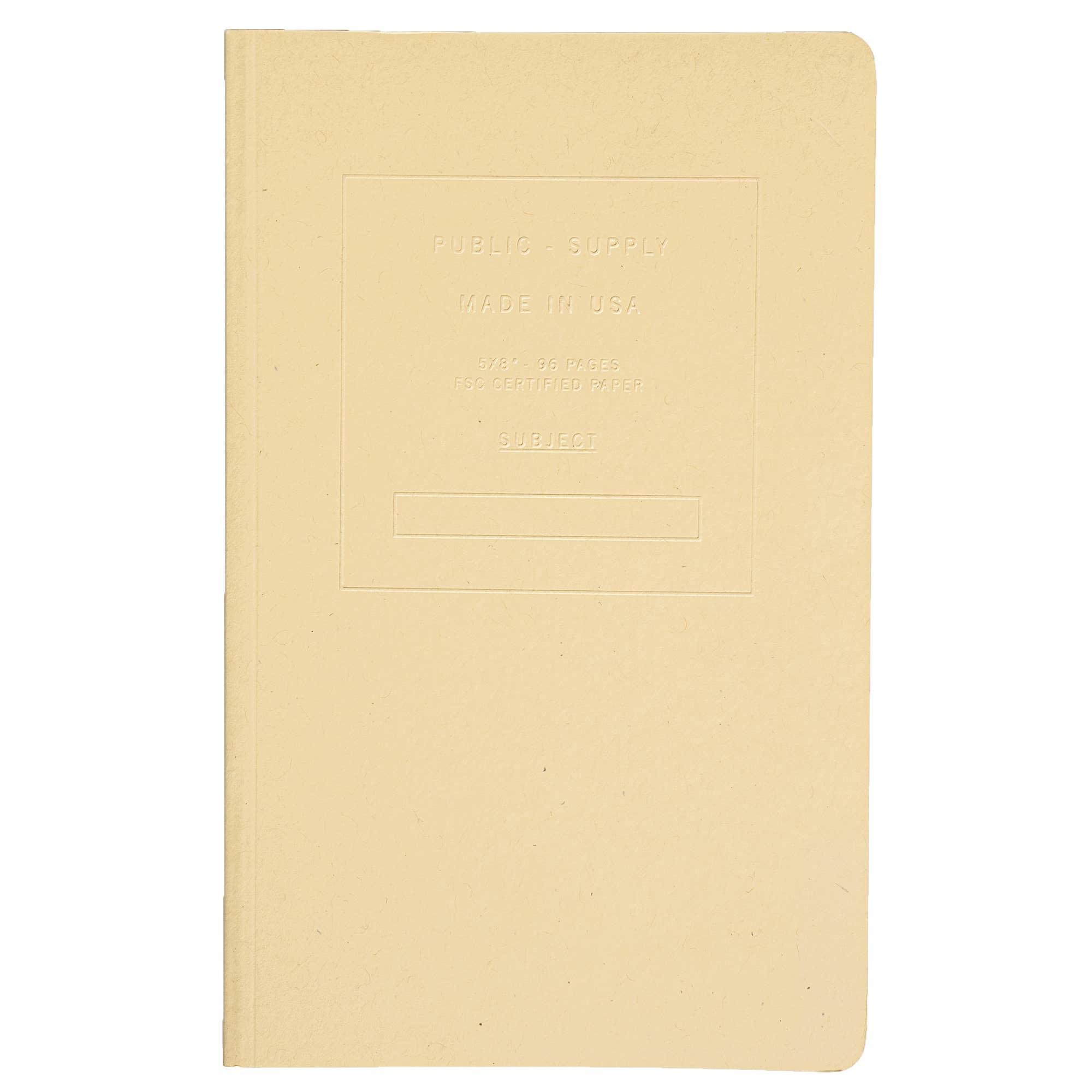 5x8" Embossed Notebook