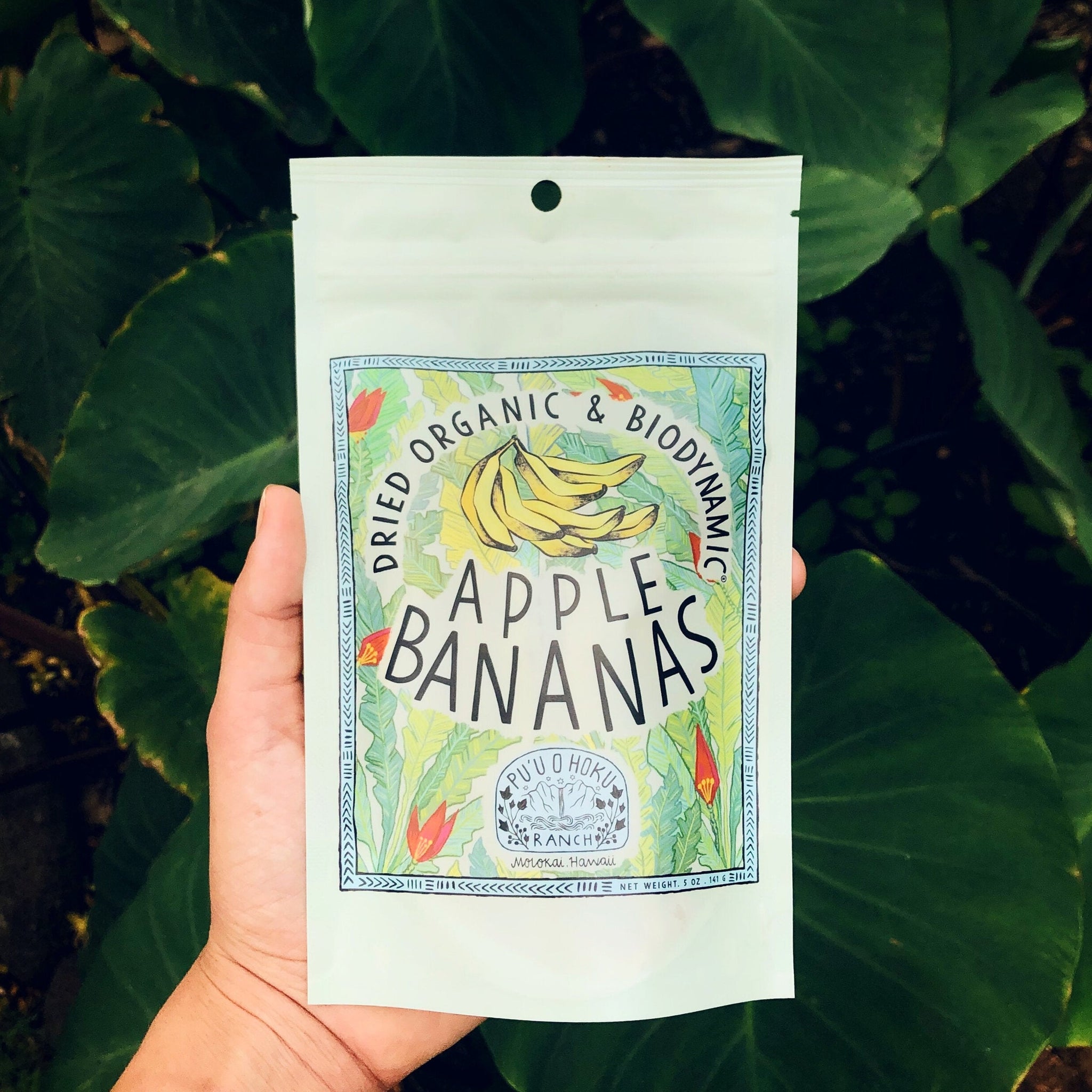 Dried Banana (Apple) - Organic + Biodynamic